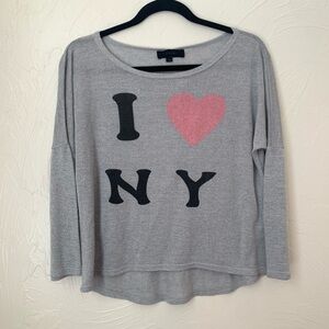 Julie I Love New York cropped shirt▪️S/M